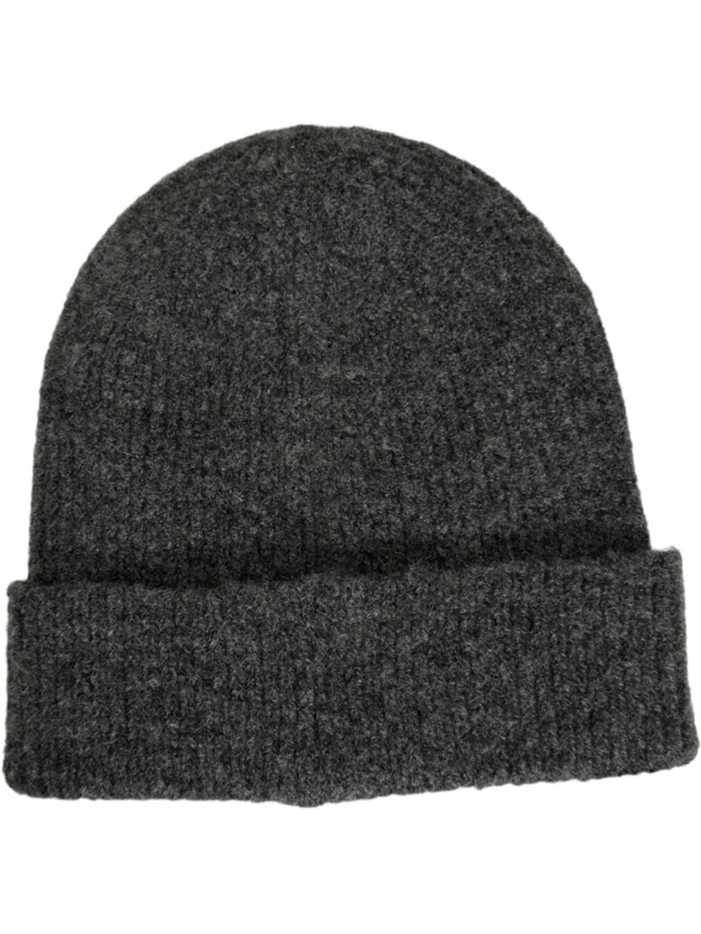 NEW Nordstrom Rack Grey Ribbed Beanie Hat Winter Toque One Size Warm Knit NWOT